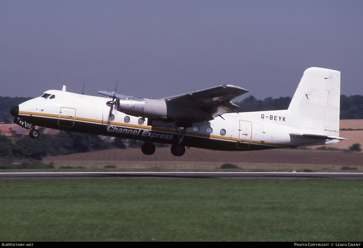 Aircraft Photo of G-BEYK | Handley Page HPR-7 Herald 401 | Channel Express | AirHistory.net #523895