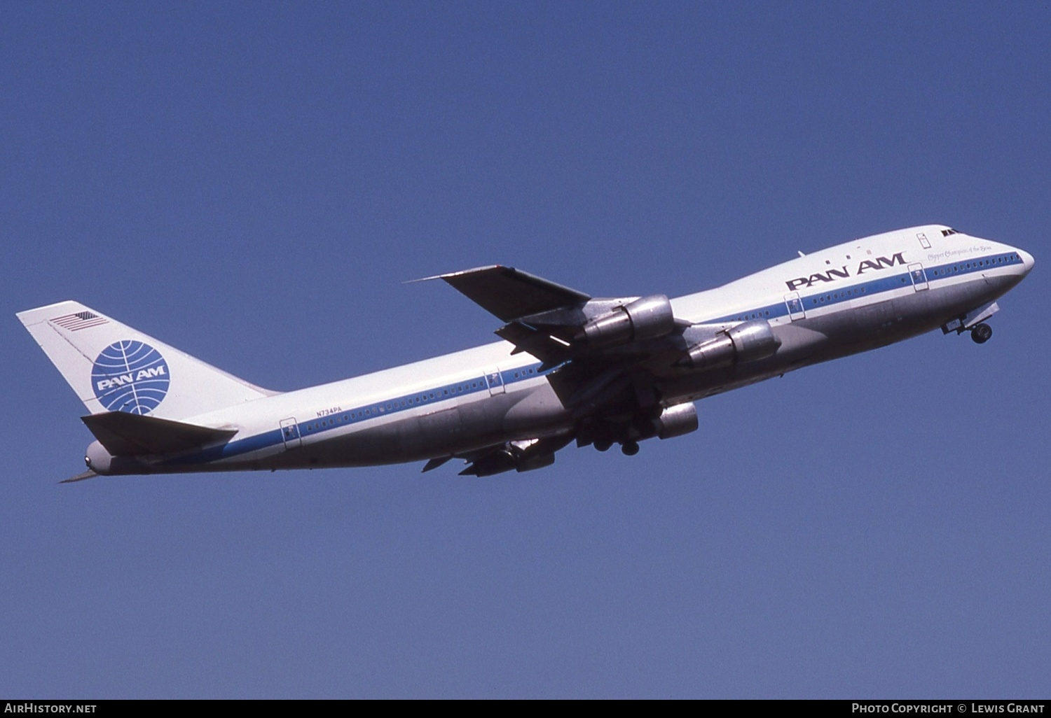 Aircraft Photo of N734PA | Boeing 747-121 | Pan American World Airways - Pan Am | AirHistory.net #523897