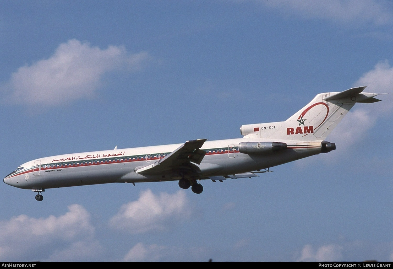 Aircraft Photo of CN-CCF | Boeing 727-2B6 | Royal Air Maroc - RAM | AirHistory.net #523898