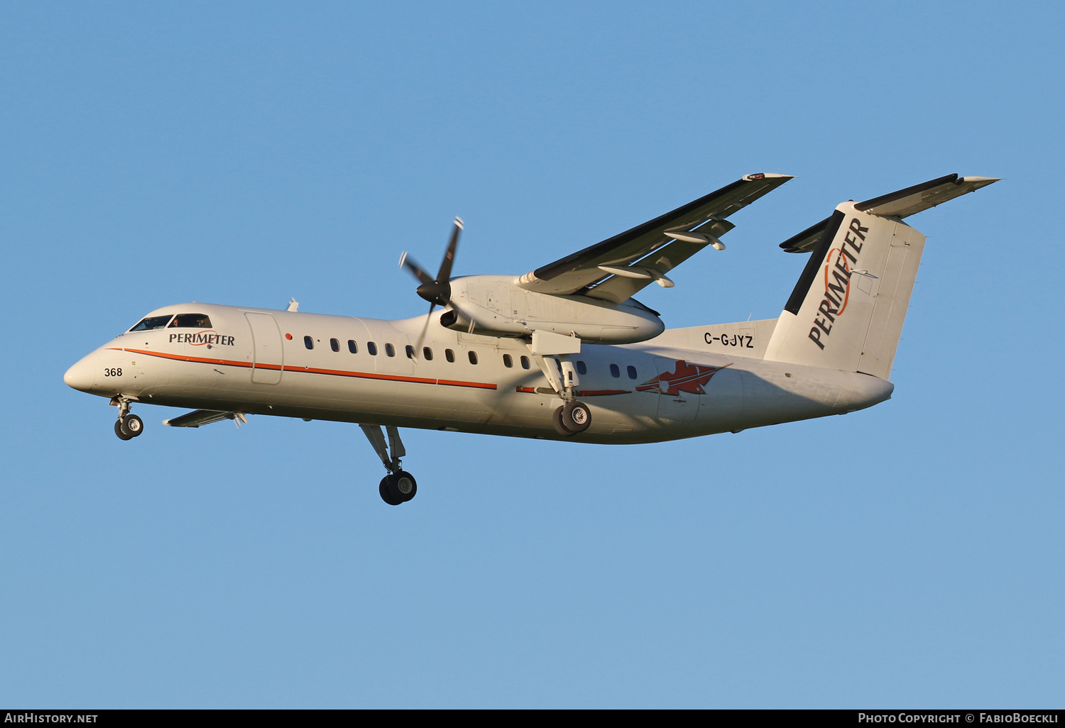 Aircraft Photo of C-GJYZ | De Havilland Canada DHC-8-314 Dash 8 | Perimeter Aviation | AirHistory.net #523919