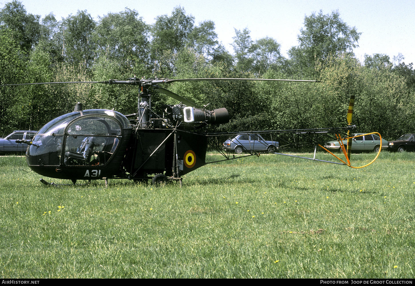 Aircraft Photo of A31 | Sud SE-3130 Alouette II | Belgium - Army | AirHistory.net #523928