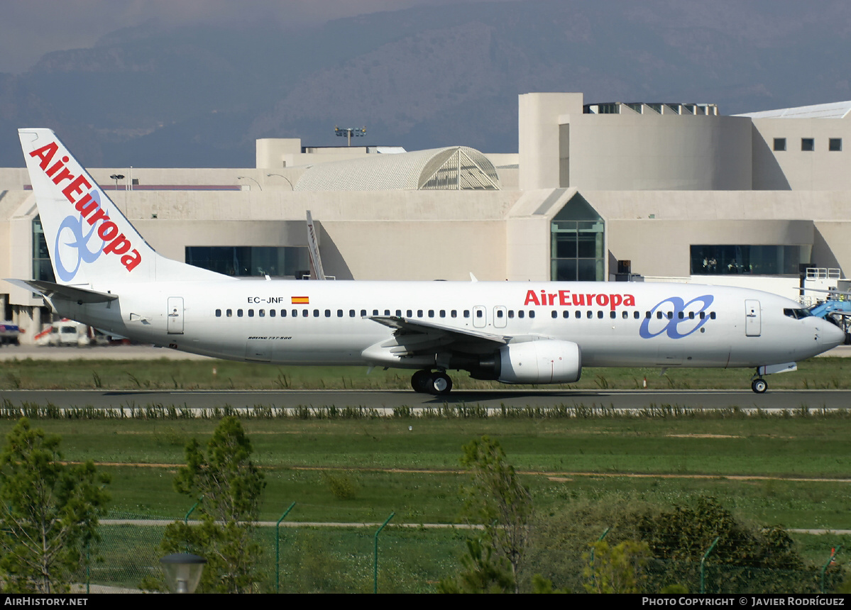 Aircraft Photo of EC-JNF | Boeing 737-85P | Air Europa | AirHistory.net #523929