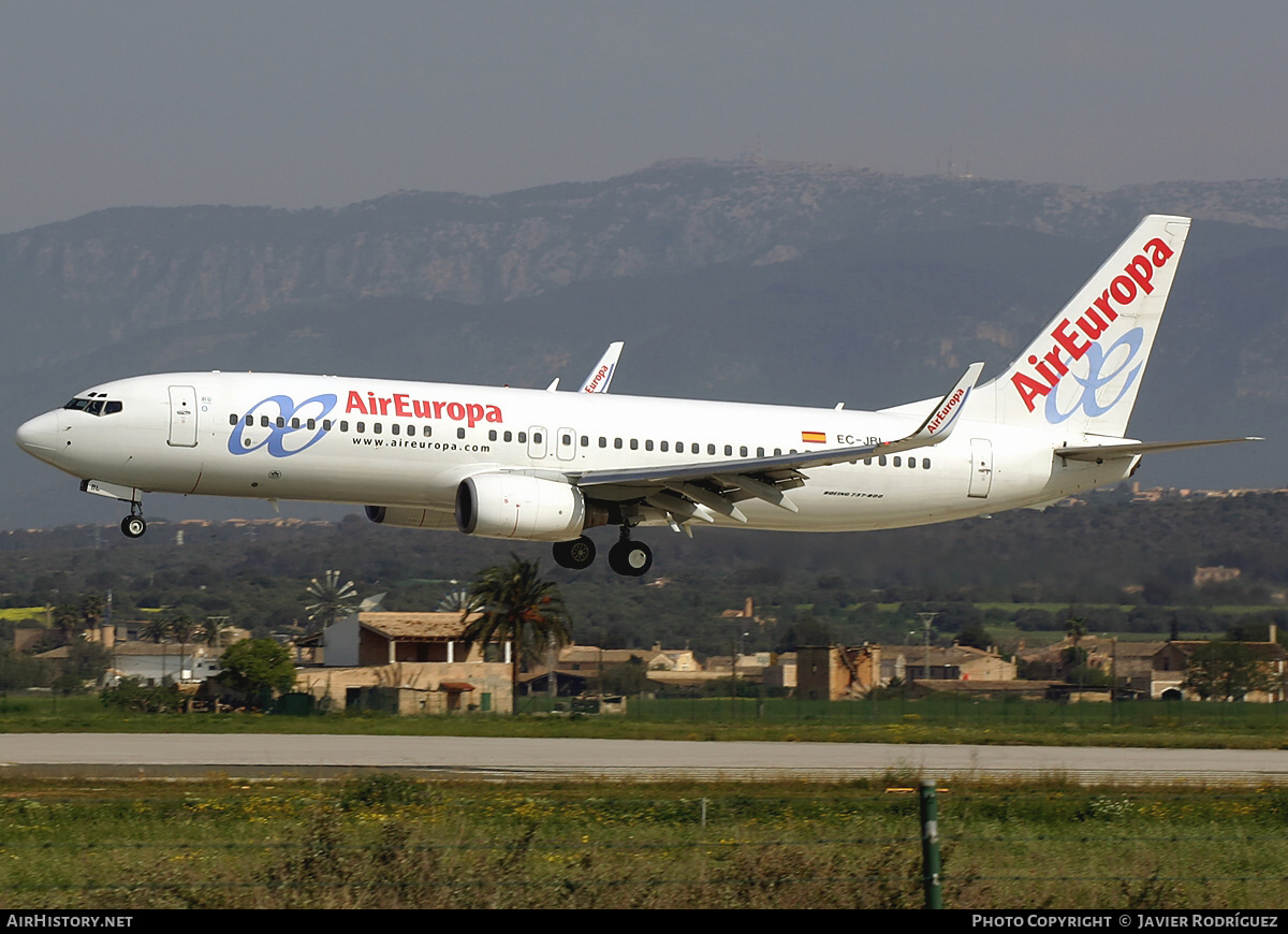 Aircraft Photo of EC-JBL | Boeing 737-85P | Air Europa | AirHistory.net #523938