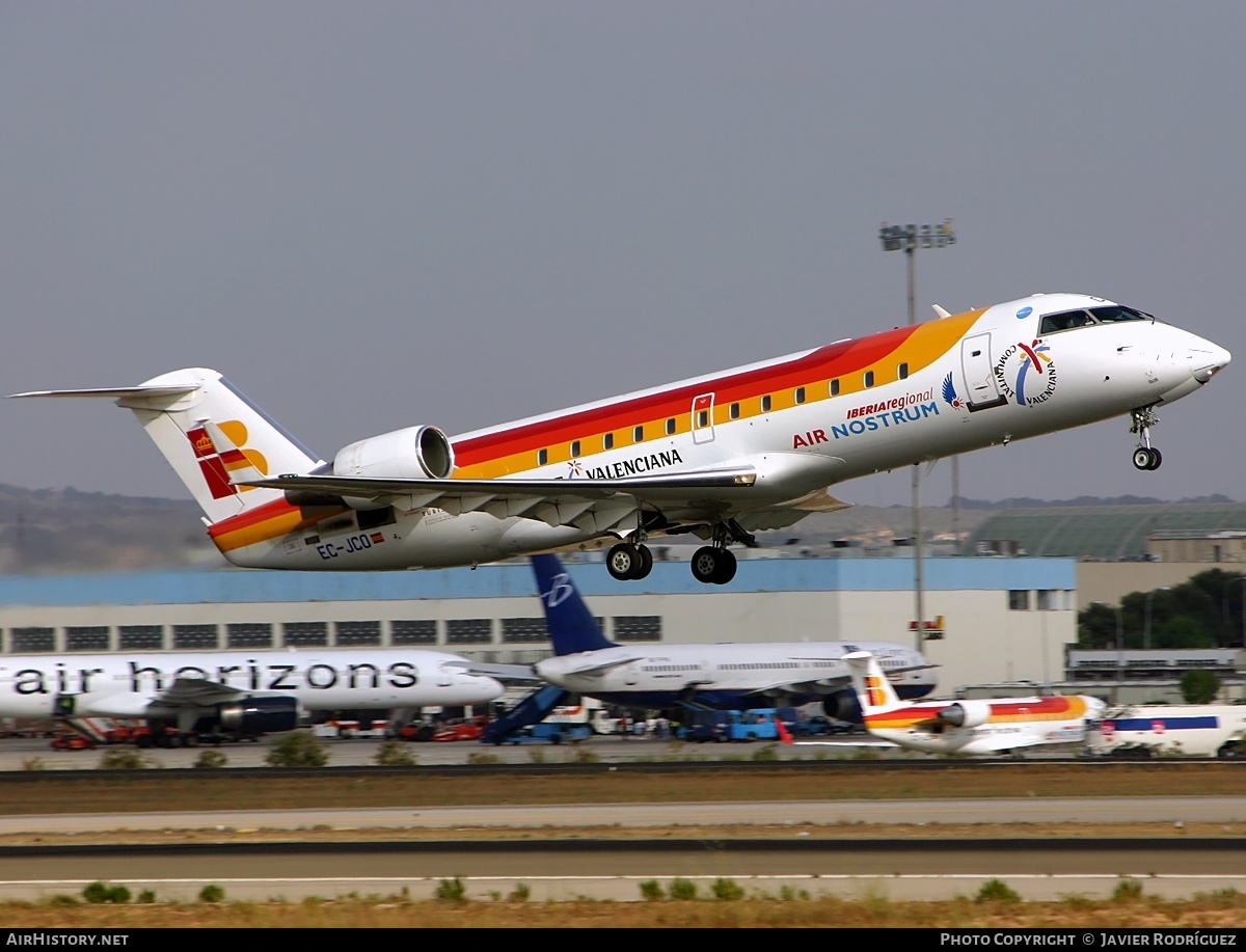 Aircraft Photo of EC-JCO | Bombardier CRJ-200ER (CL-600-2B19) | Iberia Regional | AirHistory.net #523939