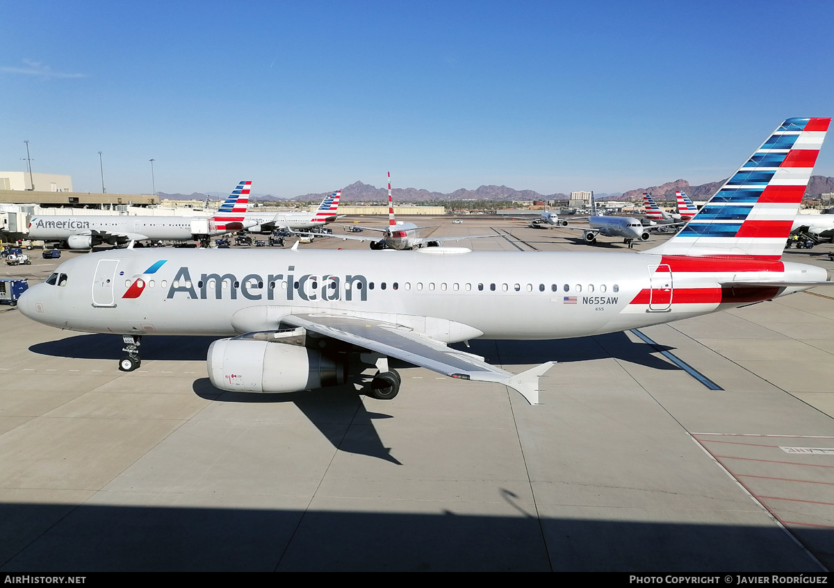 Aircraft Photo of N655AW | Airbus A320-232 | American Airlines | AirHistory.net #523952