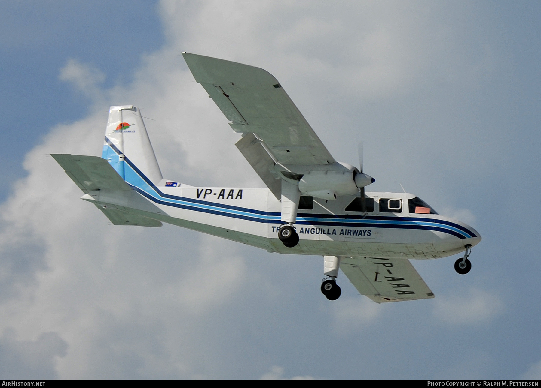 Aircraft Photo of VP-AAA | Britten-Norman BN-2A-8 Islander | Trans Anguilla Airways | AirHistory.net #523964