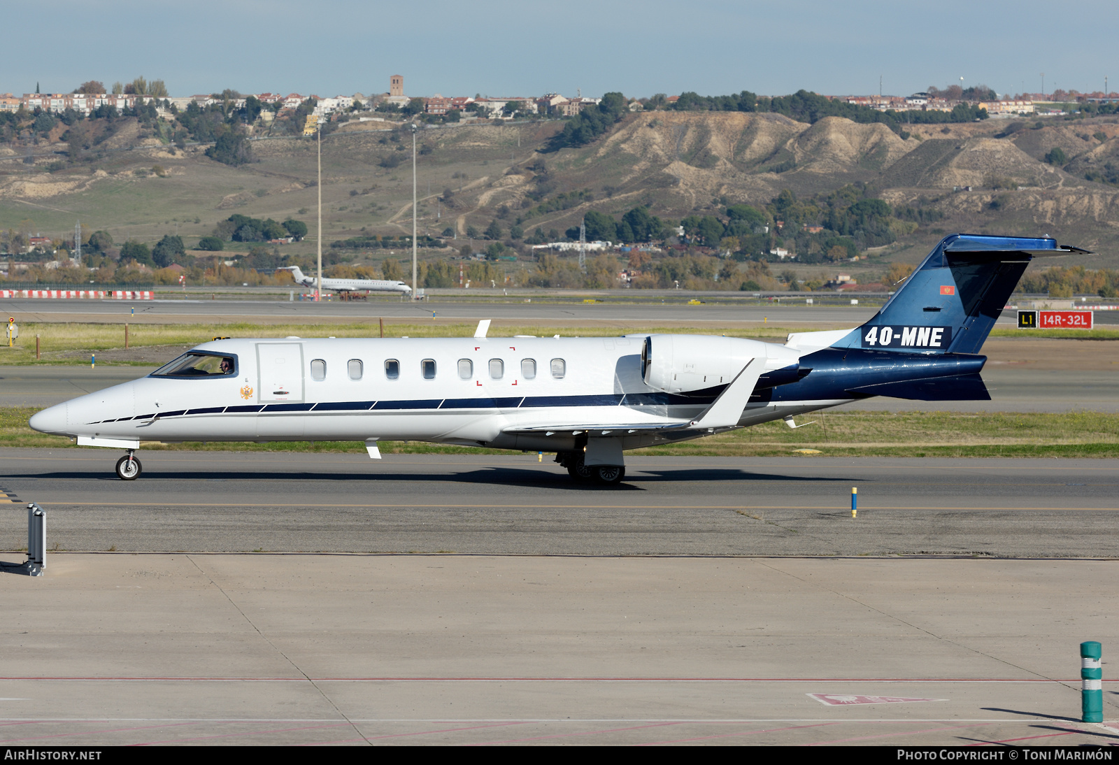 Aircraft Photo of 4O-MNE | Learjet 45 | Montenegro Government | AirHistory.net #523974