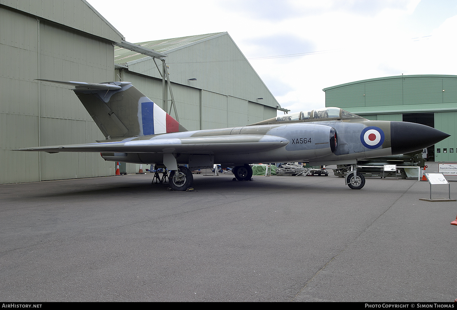 Aircraft Photo of XA564 | Gloster Javelin FAW1 | UK - Air Force | AirHistory.net #524002