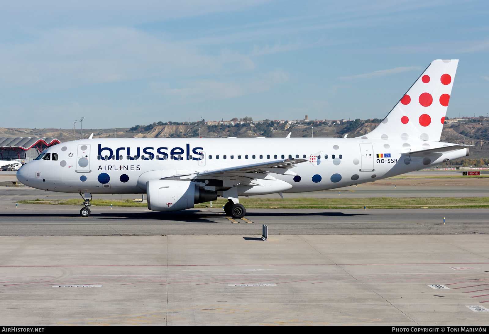 Aircraft Photo of OO-SSR | Airbus A319-112 | Brussels Airlines | AirHistory.net #524008