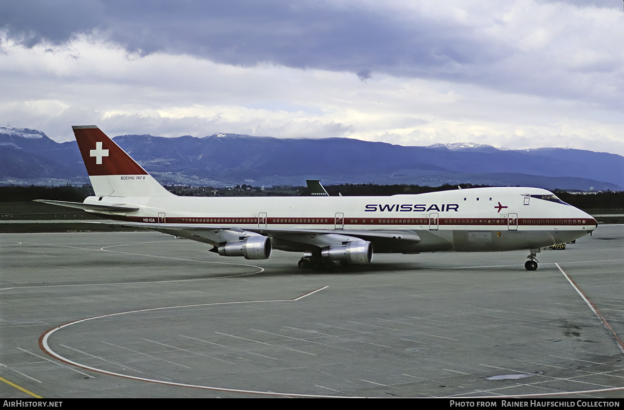 Aircraft Photo of HB-IGA | Boeing 747-257B | Swissair | AirHistory.net #524014