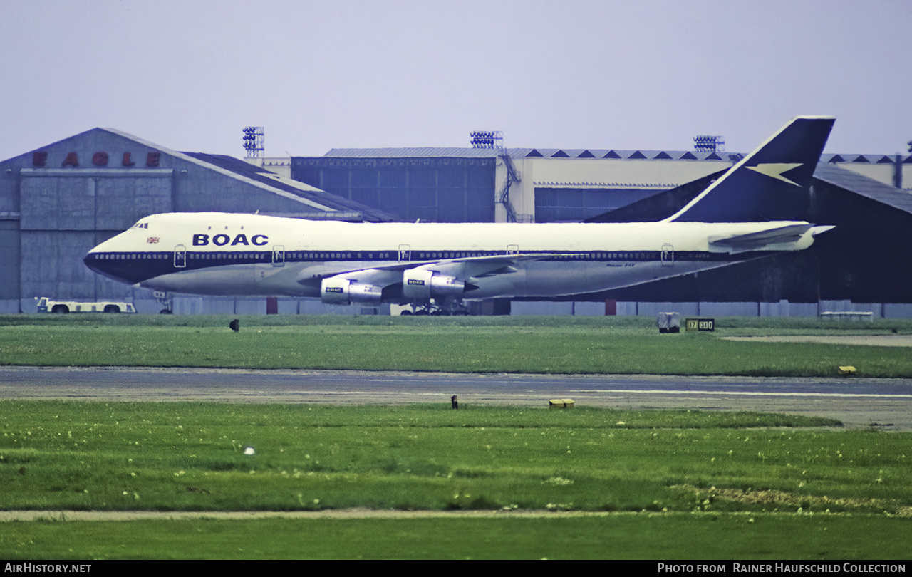 Aircraft Photo of G-AWNA | Boeing 747-136 | BOAC - British Overseas Airways Corporation | AirHistory.net #524026