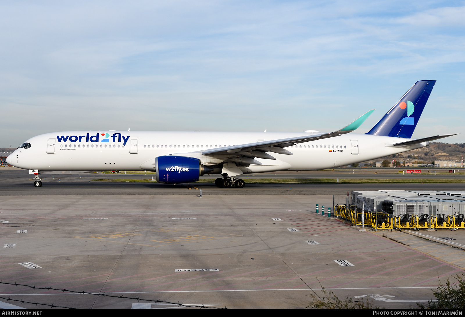 Aircraft Photo of EC-NTB | Airbus A350-941 | World2fly | AirHistory.net #524034