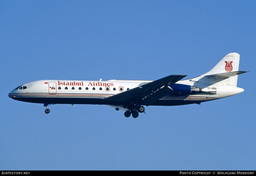 Aircraft Photo of TC-ABA | Sud SE-210 Caravelle 10B1R | Istanbul Airlines | AirHistory.net #524045