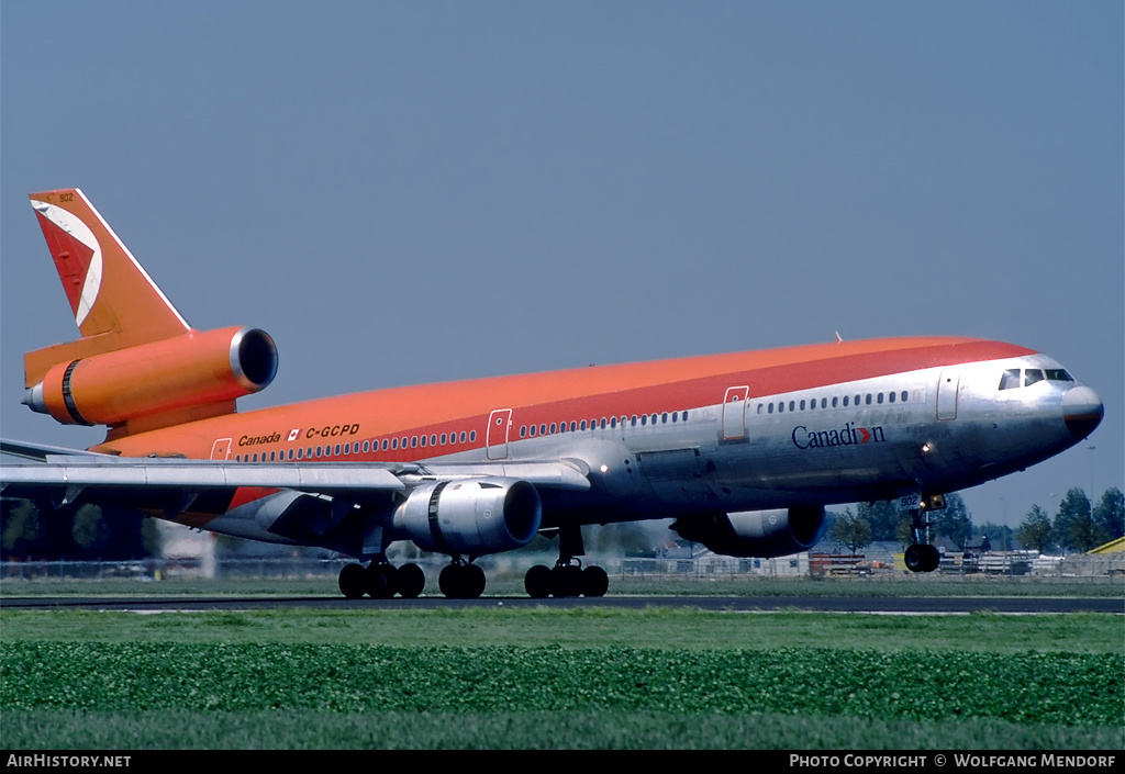 Aircraft Photo of C-GCPD | McDonnell Douglas DC-10-30 | Canadian Airlines | AirHistory.net #524051