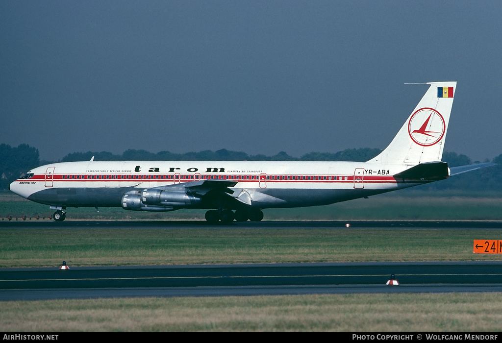 Aircraft Photo of YR-ABA | Boeing 707-3K1C | TAROM - Transporturile Aeriene Române | AirHistory.net #524057