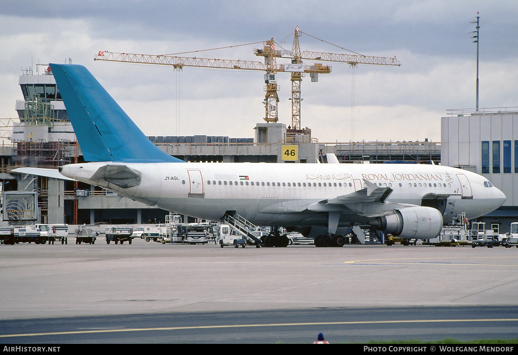 Aircraft Photo of JY-AGL | Airbus A310-304 | Royal Jordanian Airlines | AirHistory.net #524063