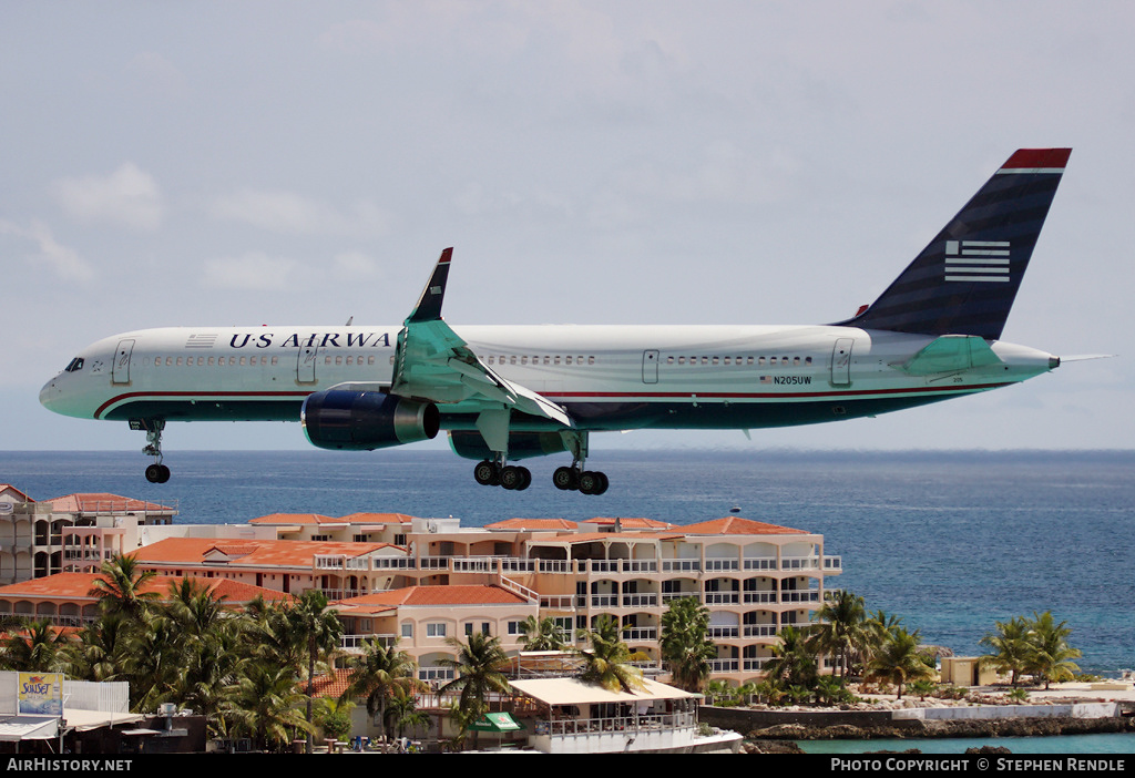Aircraft Photo of N205UW | Boeing 757-23N | US Airways | AirHistory.net #524067