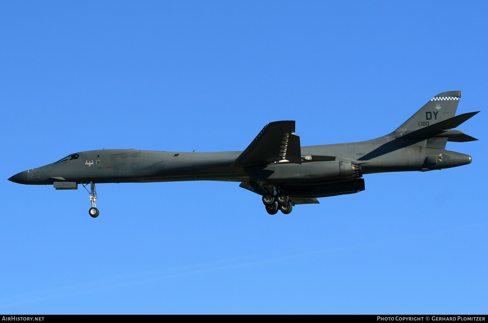 Aircraft Photo of 86-0100 / AF86-100 | Rockwell B-1B Lancer | USA - Air Force | AirHistory.net #524089