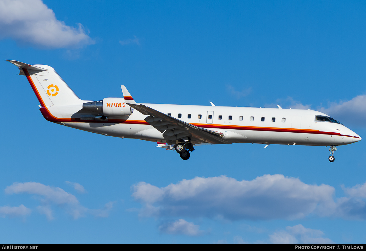 Aircraft Photo of N711WS | Bombardier Challenger 800 (CRJ-100SE/CL-600-2B19) | AirHistory.net #524102