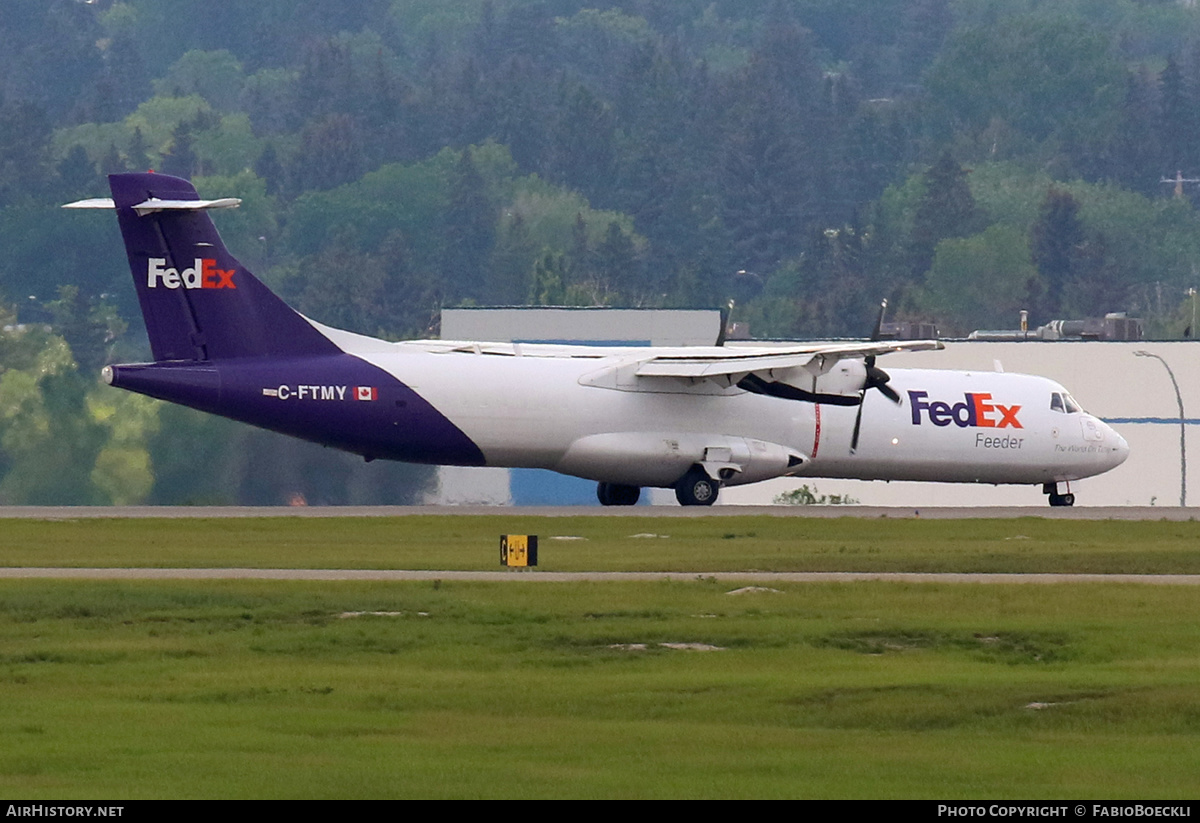 Aircraft Photo of C-FTMY | ATR ATR-72-202/F | FedEx Feeder | AirHistory.net #524108