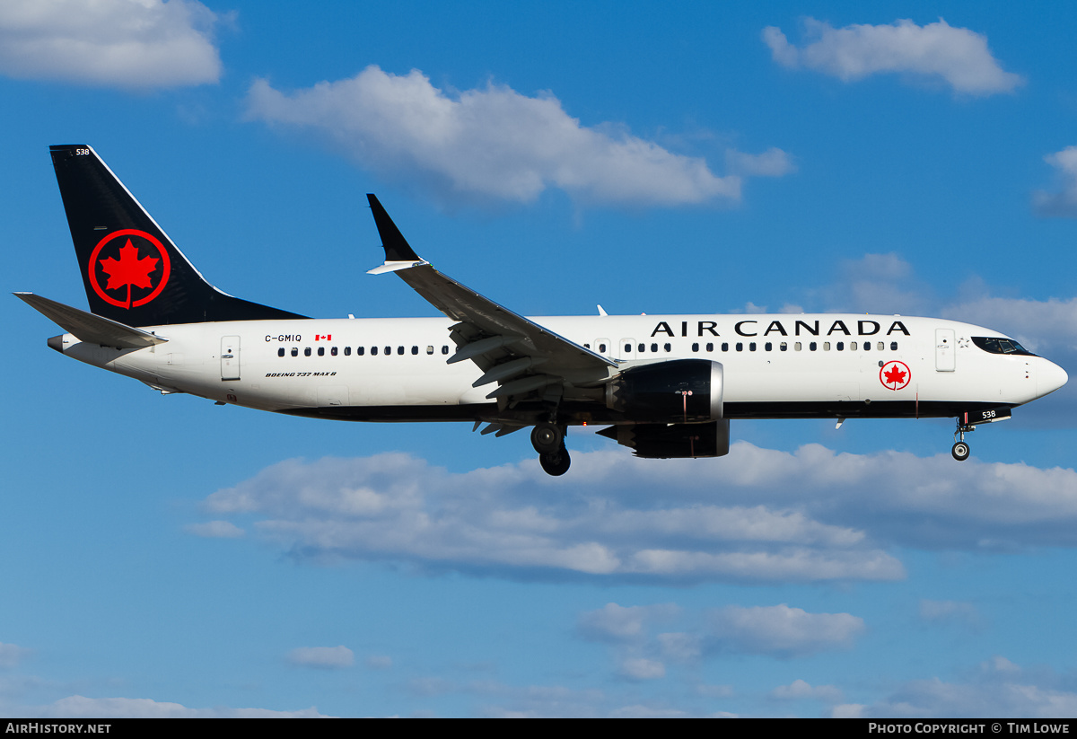 Aircraft Photo of C-GMIQ | Boeing 737-8 Max 8 | Air Canada | AirHistory.net #524113