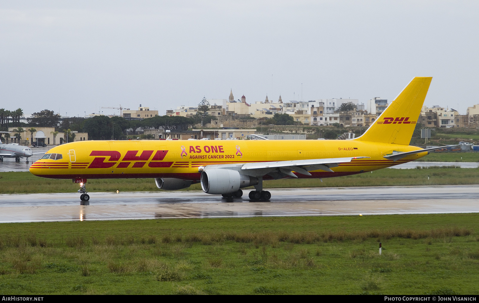 Aircraft Photo of D-ALEO | Boeing 757-2Q8(PCF) | DHL International | AirHistory.net #524129