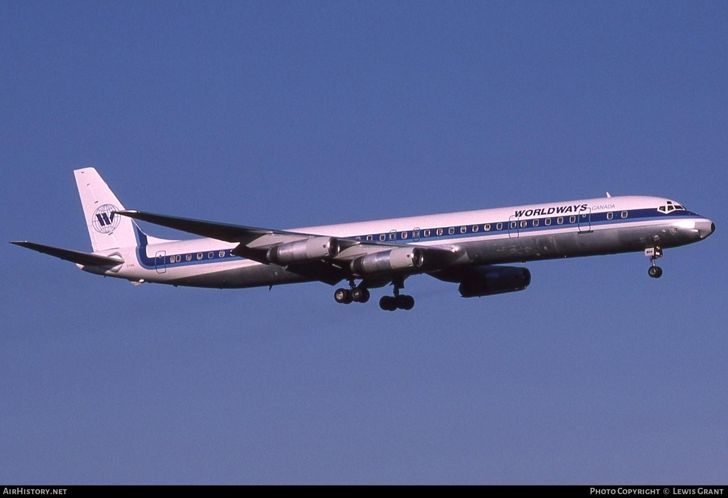 Aircraft Photo of C-FCPS | McDonnell Douglas DC-8-63 | Worldways Canada | AirHistory.net #524132