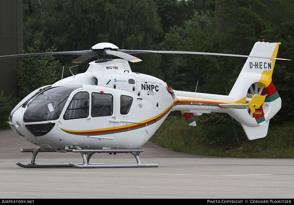Aircraft Photo of D-HECN | Eurocopter EC-135T-2 | NNPC - Nigeria National Petroleum Corporation | AirHistory.net #524136