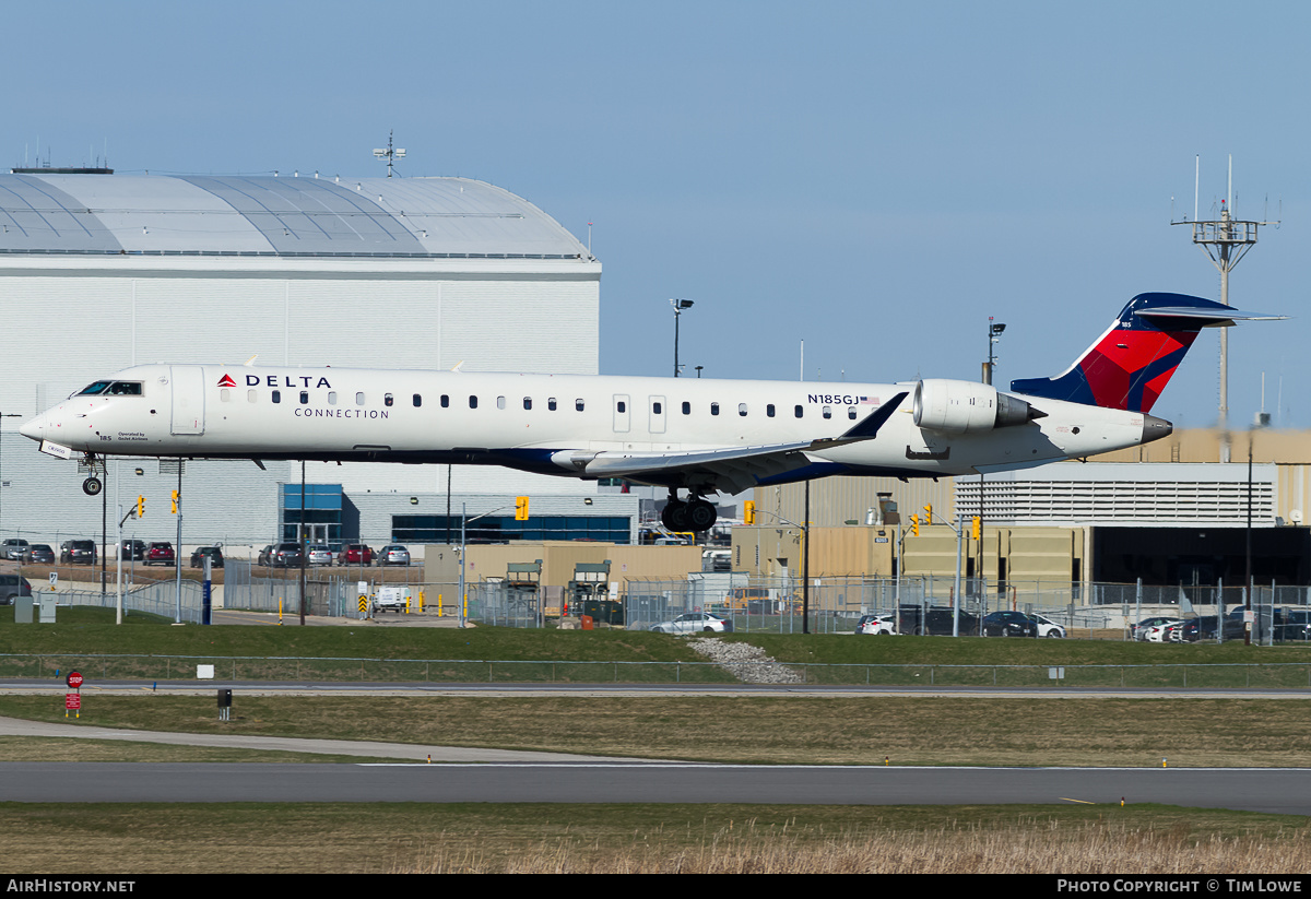 Aircraft Photo of N185GJ | Bombardier CRJ-900LR (CL-600-2D24) | Delta Connection | AirHistory.net #524144