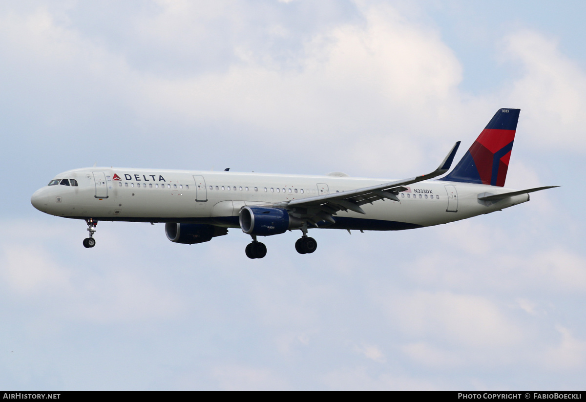 Aircraft Photo of N333DX | Airbus A321-211 | Delta Air Lines | AirHistory.net #524151