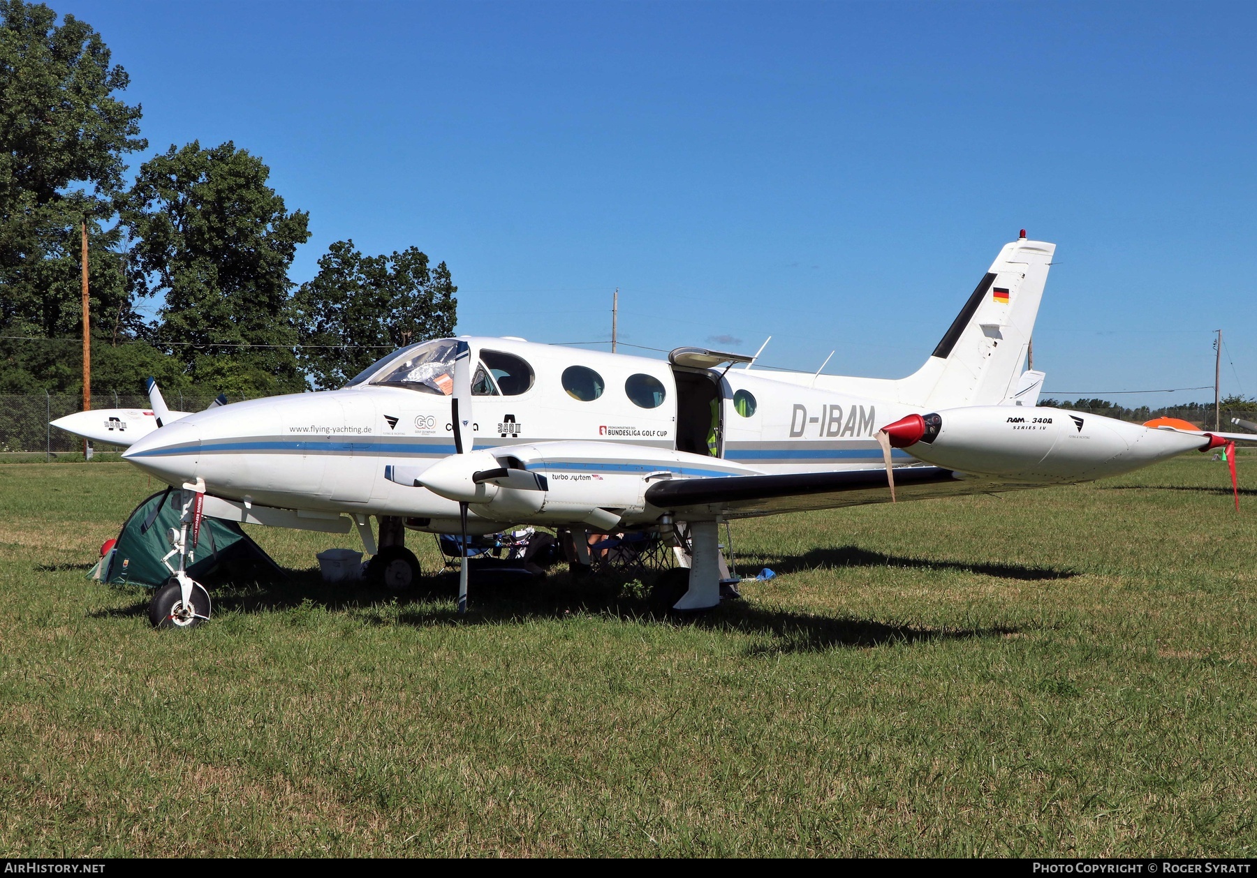 Aircraft Photo of D-IBAM | Cessna 340A II | AirHistory.net #524159