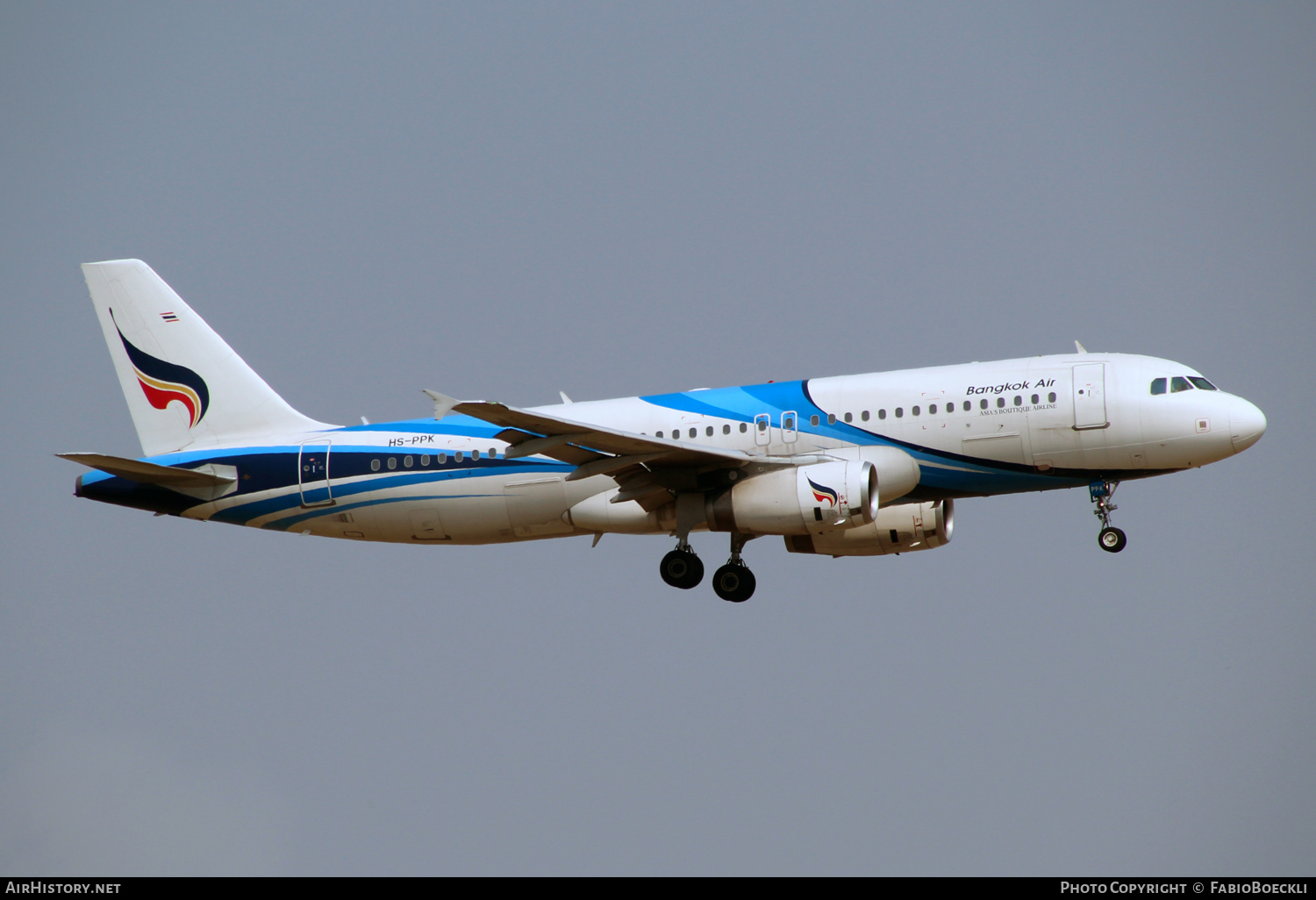 Aircraft Photo of HS-PPK | Airbus A320-232 | Bangkok Airways | AirHistory.net #524199