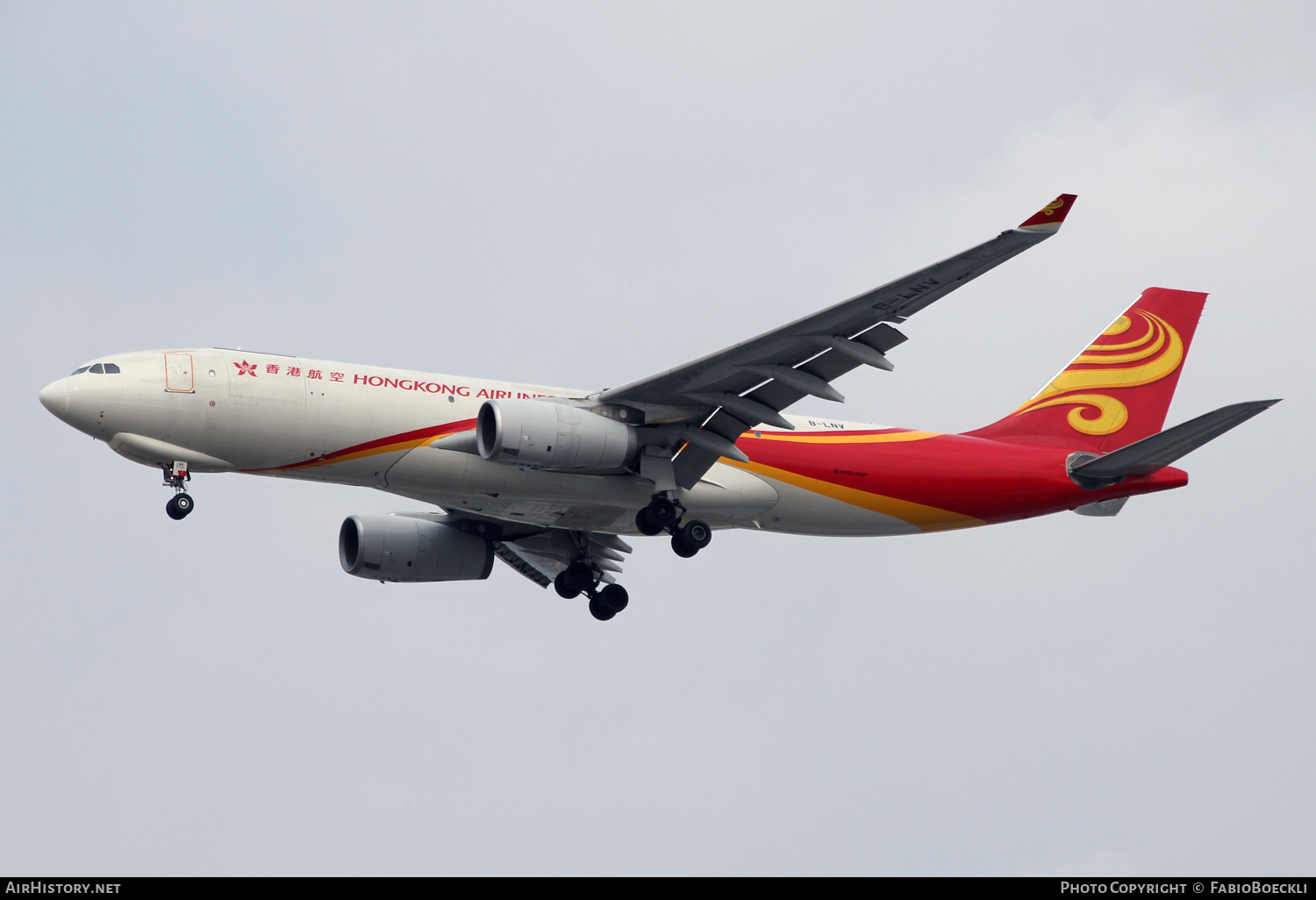 Aircraft Photo of B-LNV | Airbus A330-243F | Hong Kong Airlines Cargo | AirHistory.net #524200
