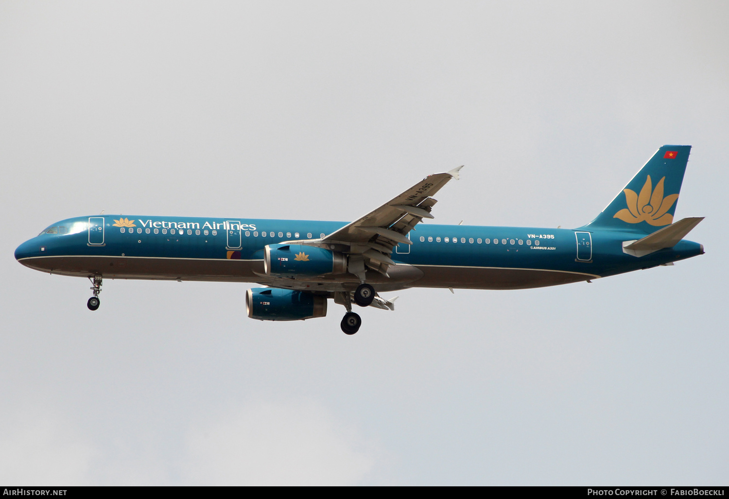Aircraft Photo of VN-A395 | Airbus A321-231 | Vietnam Airlines | AirHistory.net #524223