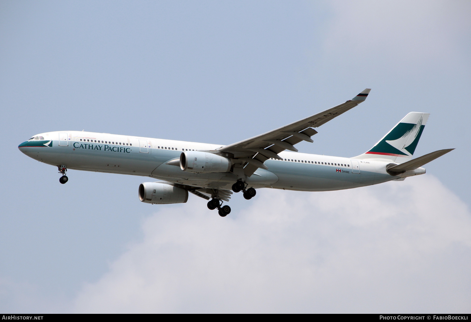 Aircraft Photo of B-LAX | Airbus A330-343 | Cathay Pacific Airways | AirHistory.net #524239