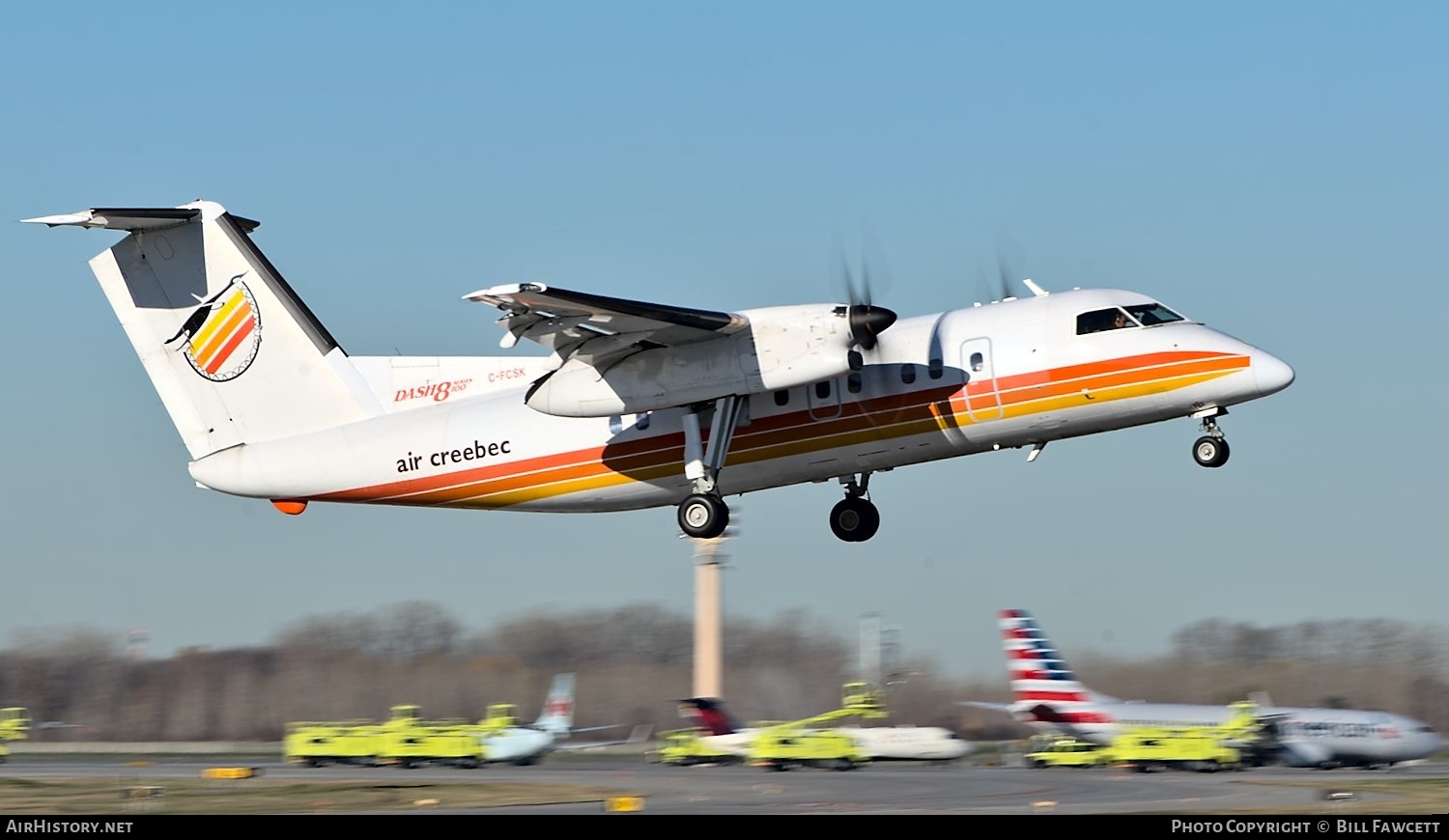 Aircraft Photo of C-FCSK | De Havilland Canada DHC-8-102 Dash 8 | Air Creebec | AirHistory.net #524253