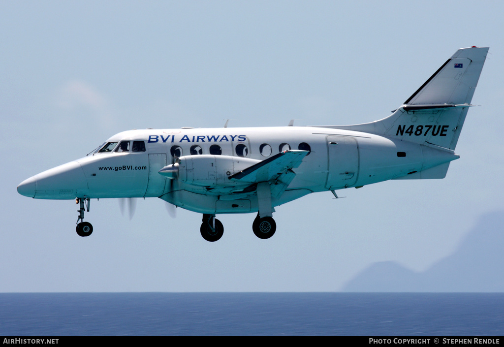 Aircraft Photo of N487UE | British Aerospace BAe-3201 Jetstream Super 31 | BVI Airways | AirHistory.net #524281