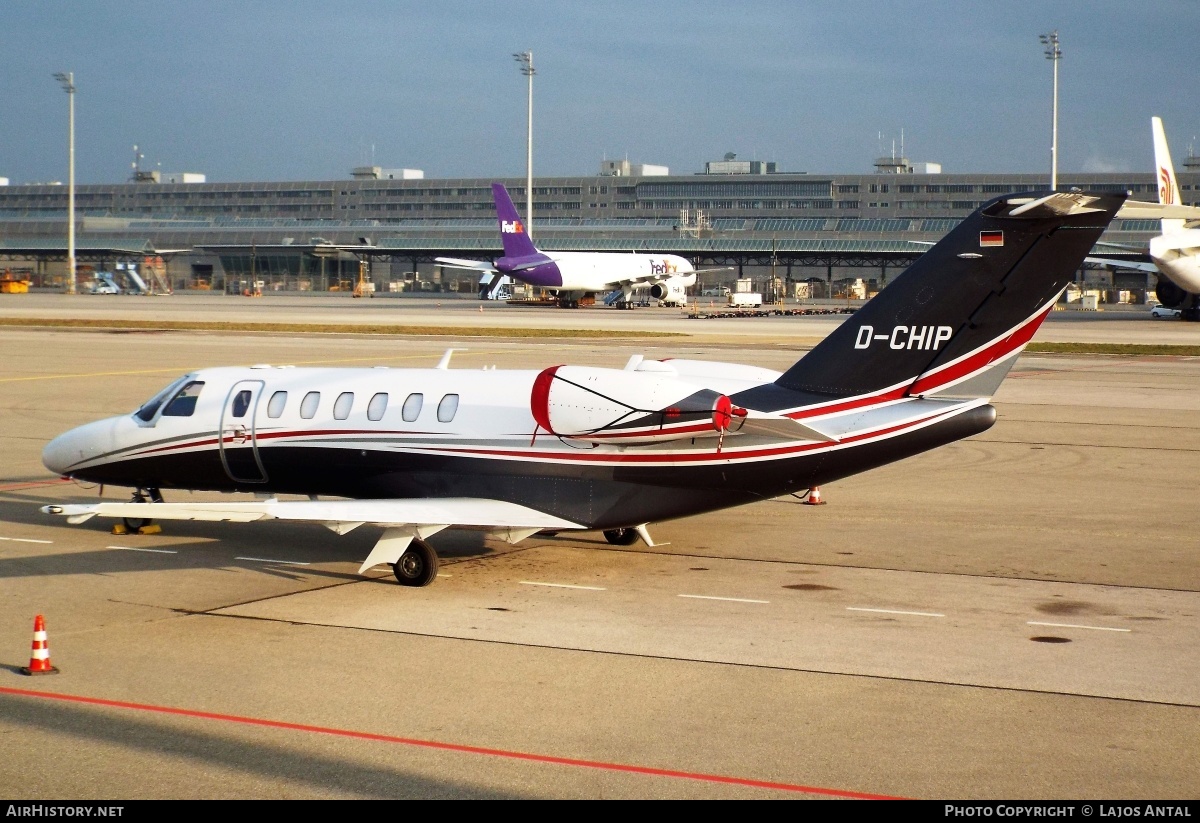 Aircraft Photo of D-CHIP | Cessna 525B CitationJet CJ3+ | AirHistory.net #524295