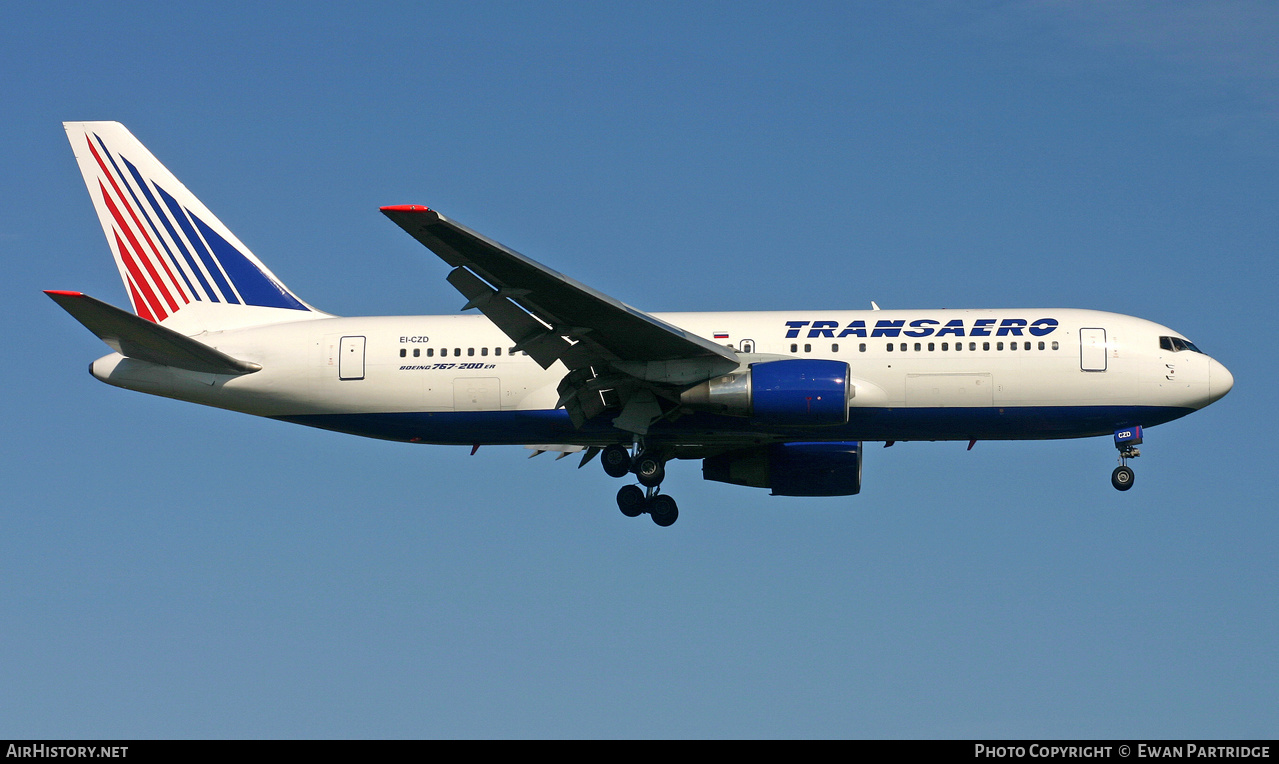 Aircraft Photo of EI-CZD | Boeing 767-216/ER | Transaero Airlines | AirHistory.net #524306