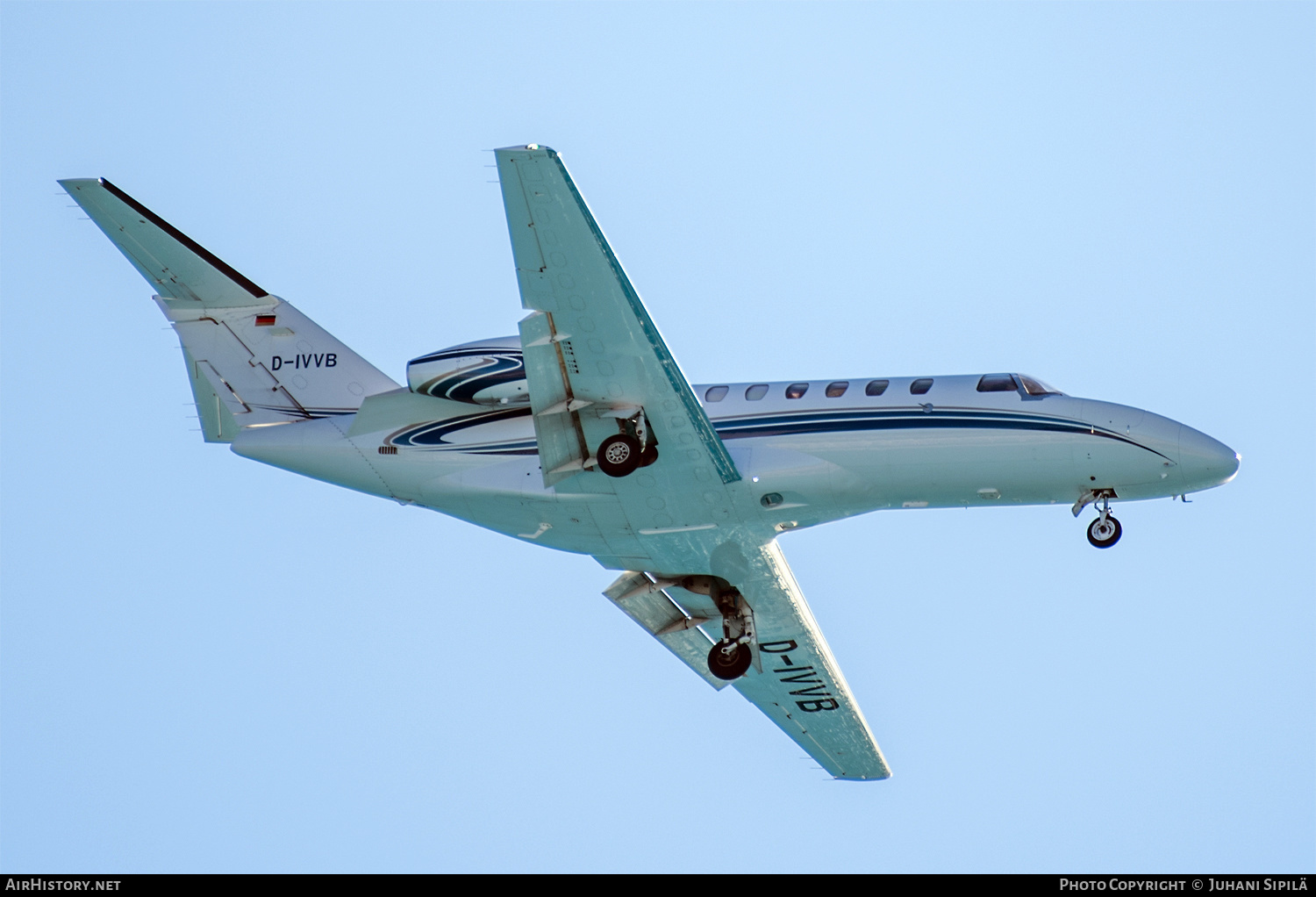 Aircraft Photo of D-IVVB | Cessna 525A CitationJet CJ2+ | AirHistory.net #524310