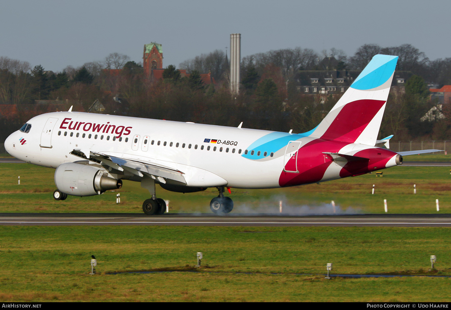 Aircraft Photo of D-ABGQ | Airbus A319-112 | Eurowings | AirHistory.net #524319