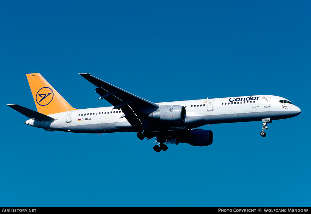 Aircraft Photo of D-ABNA | Boeing 757-230 | Condor Flugdienst | AirHistory.net #524335