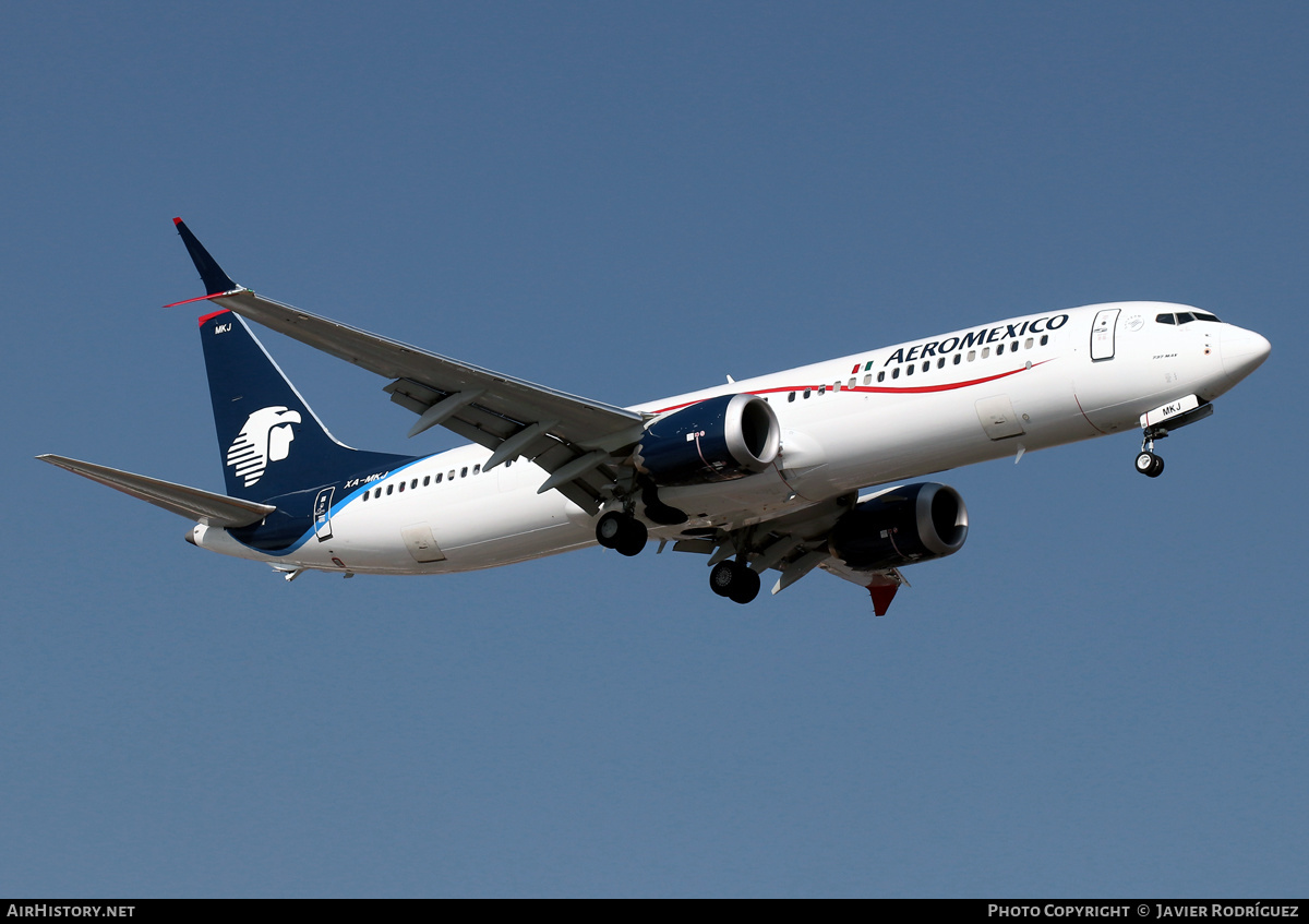 Aircraft Photo of XA-MKJ | Boeing 737-9 Max 9 | AeroMéxico | AirHistory.net #524347
