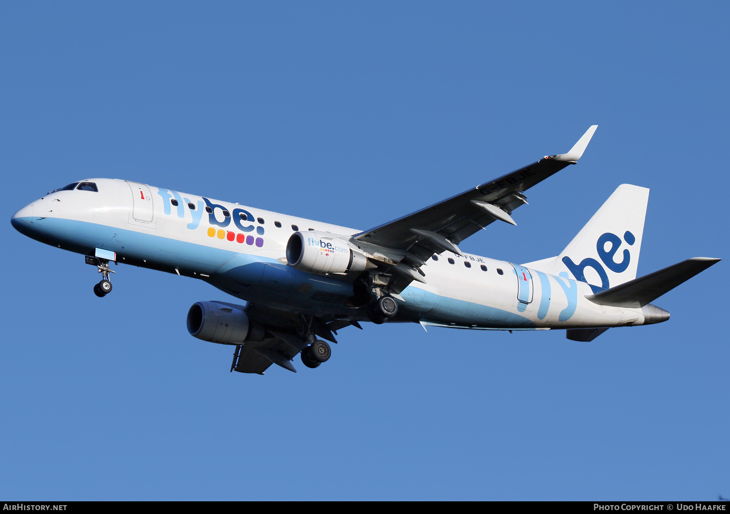 Aircraft Photo of G-FBJE | Embraer 175STD (ERJ-170-200STD) | Flybe | AirHistory.net #524349