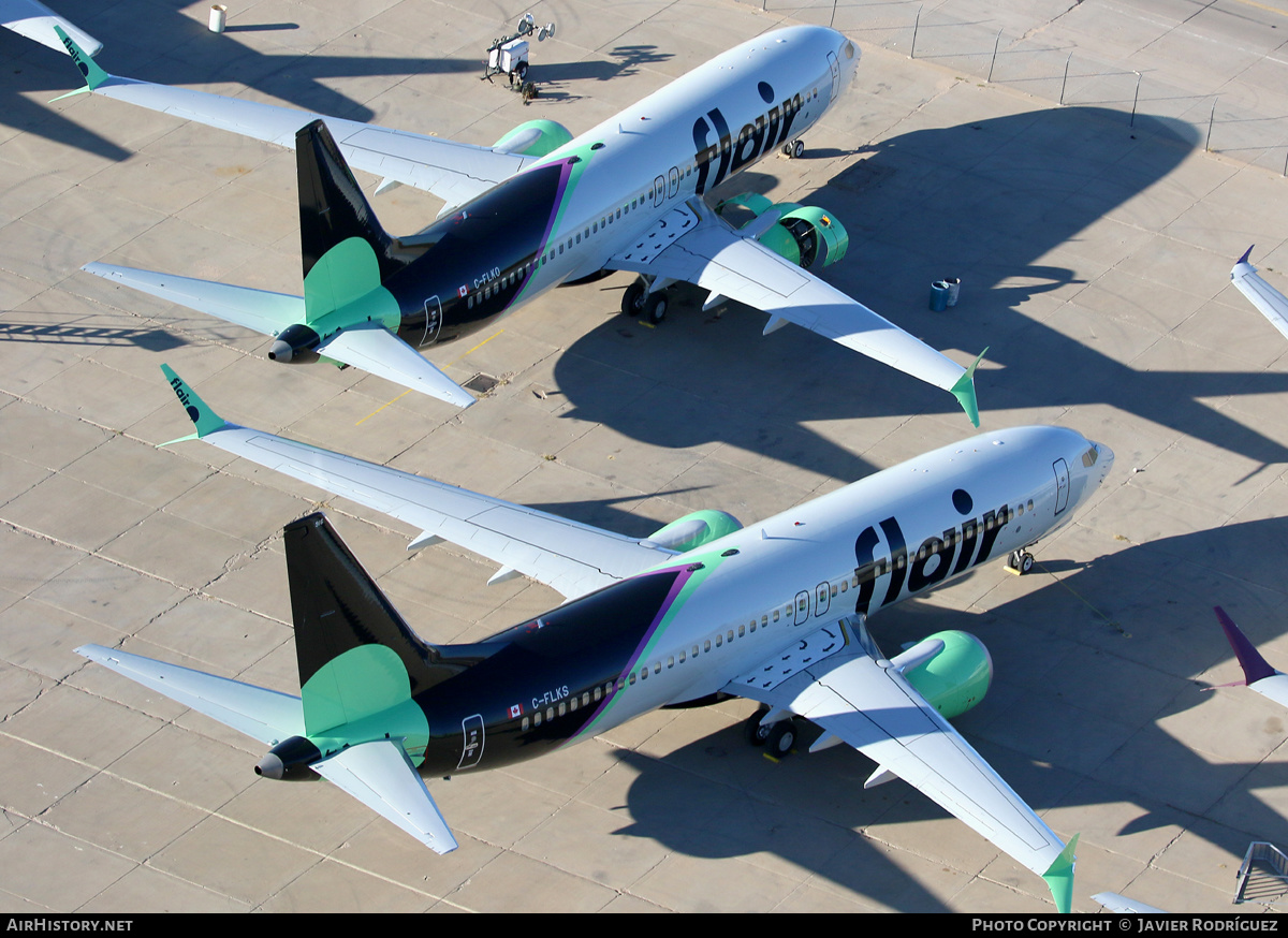 Aircraft Photo of C-FLKS | Boeing 737-8 Max 8 | Flair Airlines | AirHistory.net #524351