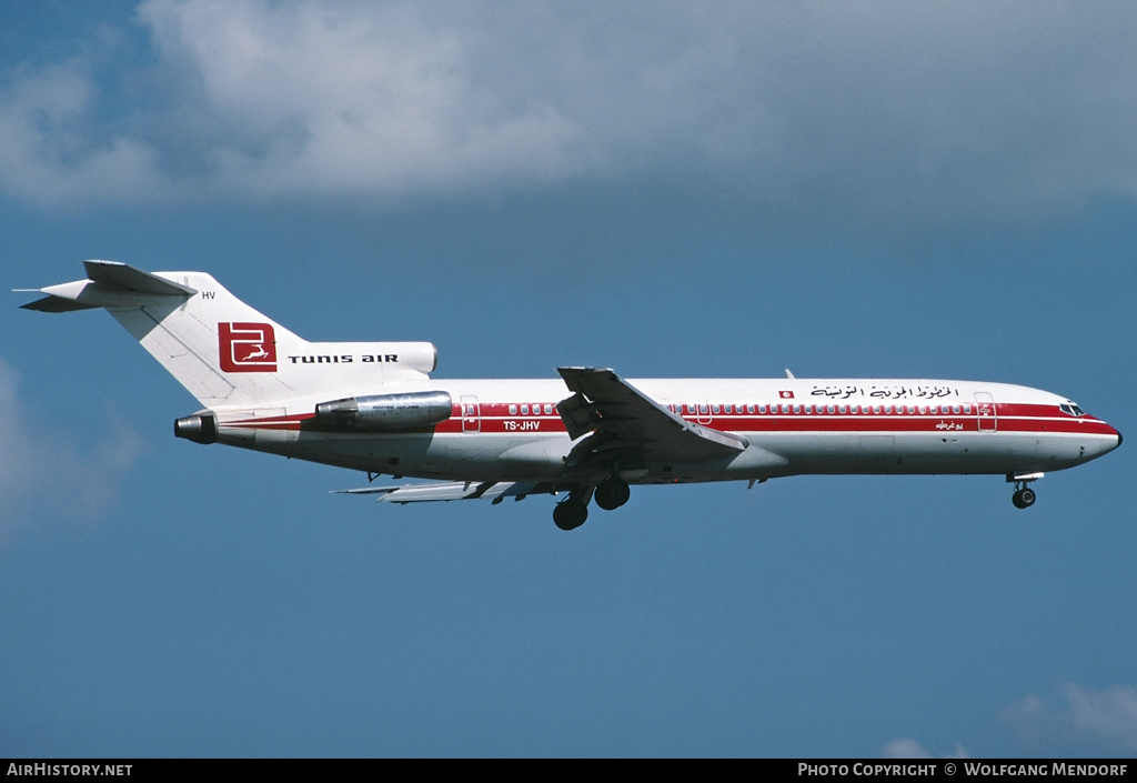 Aircraft Photo of TS-JHV | Boeing 727-2H3/Adv | Tunis Air | AirHistory.net #524354