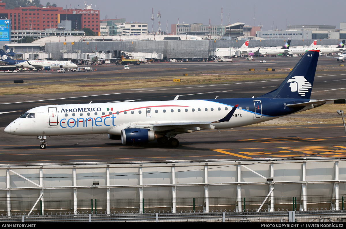 Aircraft Photo of XA-GAE | Embraer 190LR (ERJ-190-100LR) | AeroMéxico Connect | AirHistory.net #524356