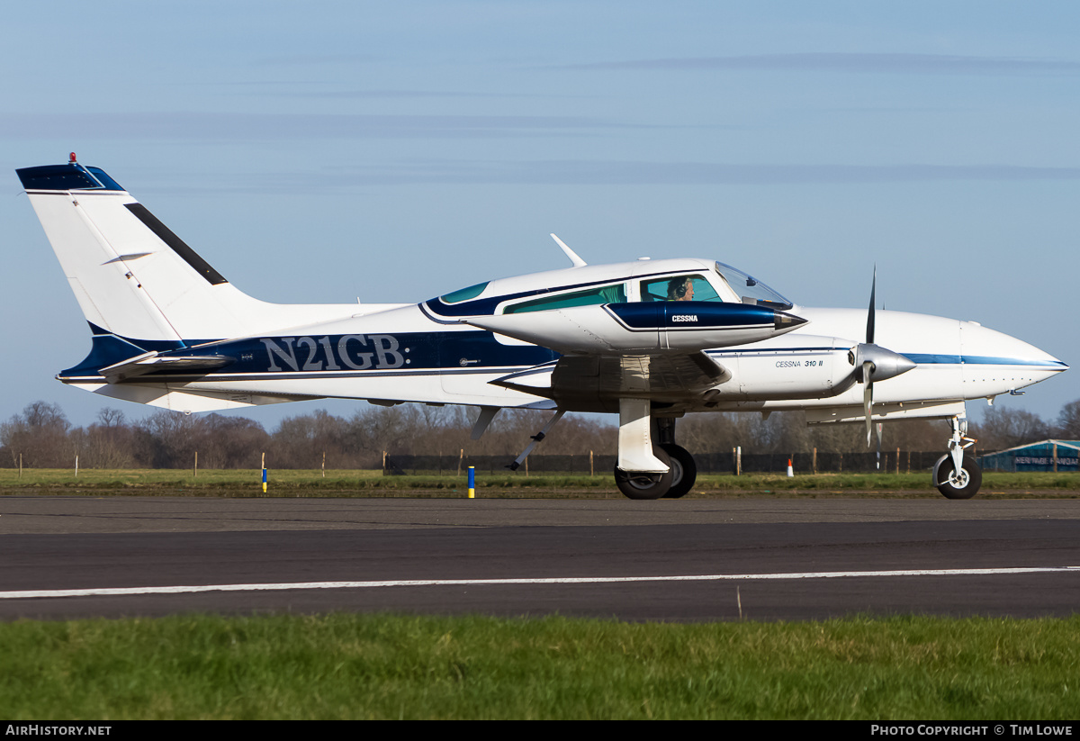 Aircraft Photo of N21GB | Cessna 310R | AirHistory.net #524359