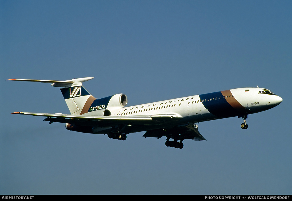 Aircraft Photo of RA-85673 | Tupolev Tu-154M | Vnukovo Airlines | AirHistory.net #524364