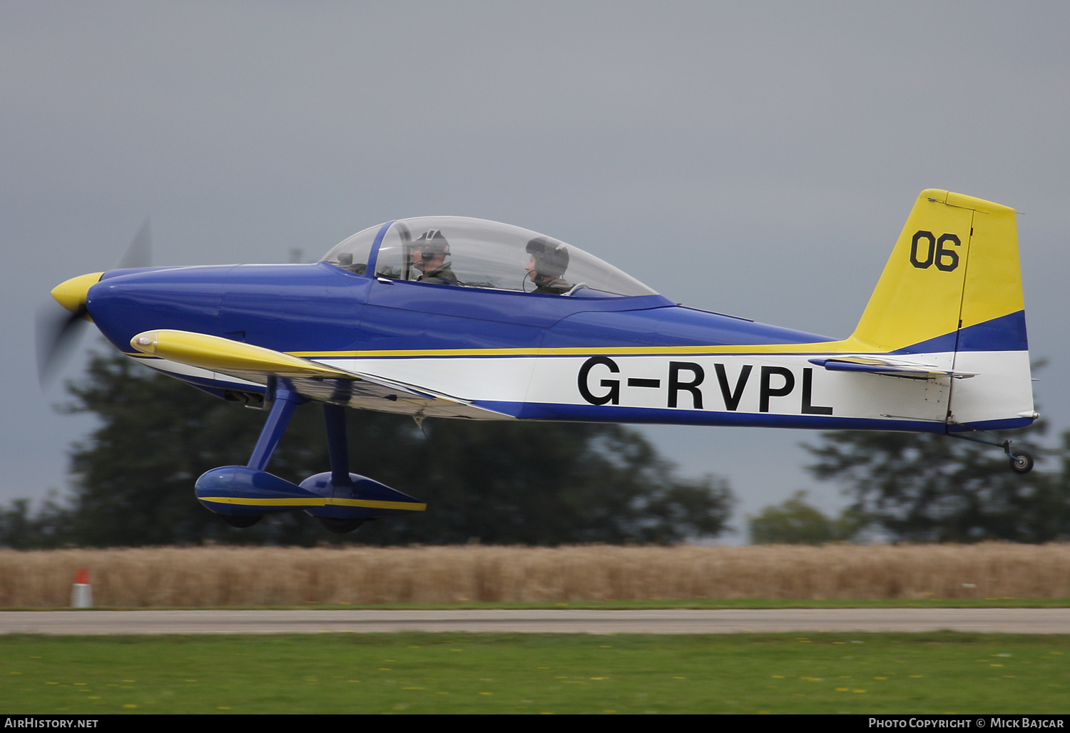 Aircraft Photo of G-RVPL | Van's RV-8 | AirHistory.net #524377